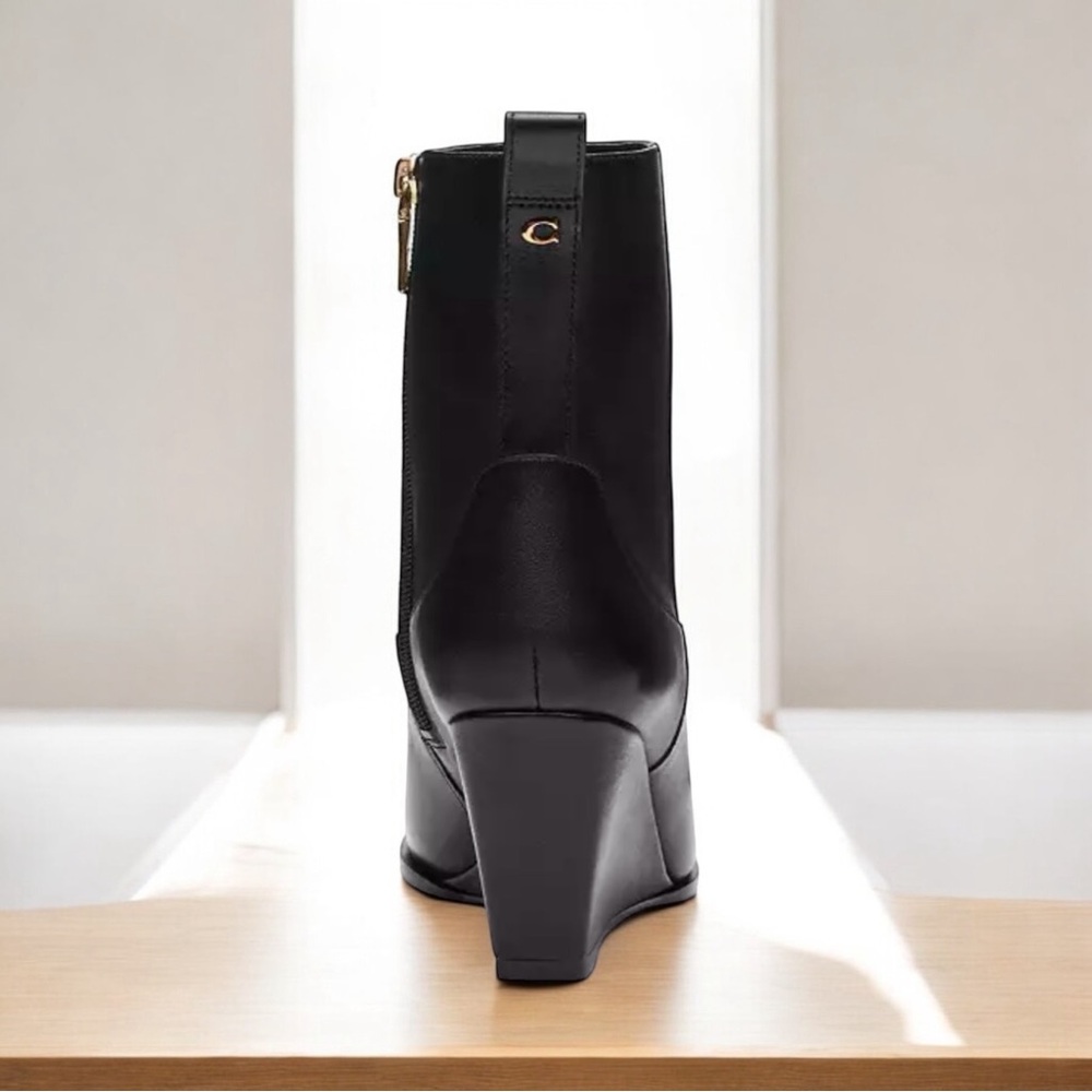 NWT Coach Josephine Bootie Size 8.5 Black - Picture 5 of 5